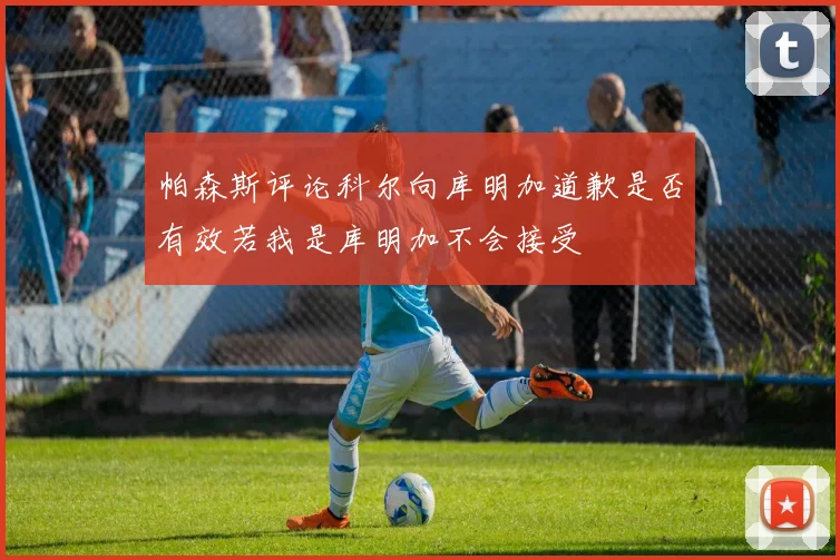 帕森斯评论科尔向库明加道歉是否有效若我是库明加不会接受